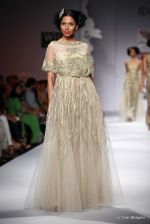 Model walk the ramp for Paras and Shalini Show at Wills Lifestyle India Fashion Week 2012 day 1 on 6th Oct 2012 (46).JPG
